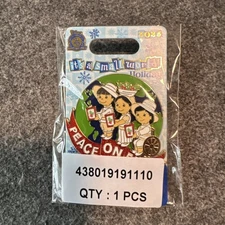 DISNEY 'it's a small world' Holiday Pin 2025 – Limited Edition IN HAND
