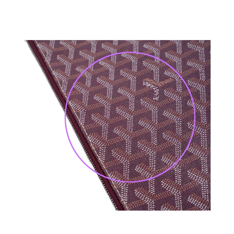 Pochette donna Goyard bordeaux tela Senna MM