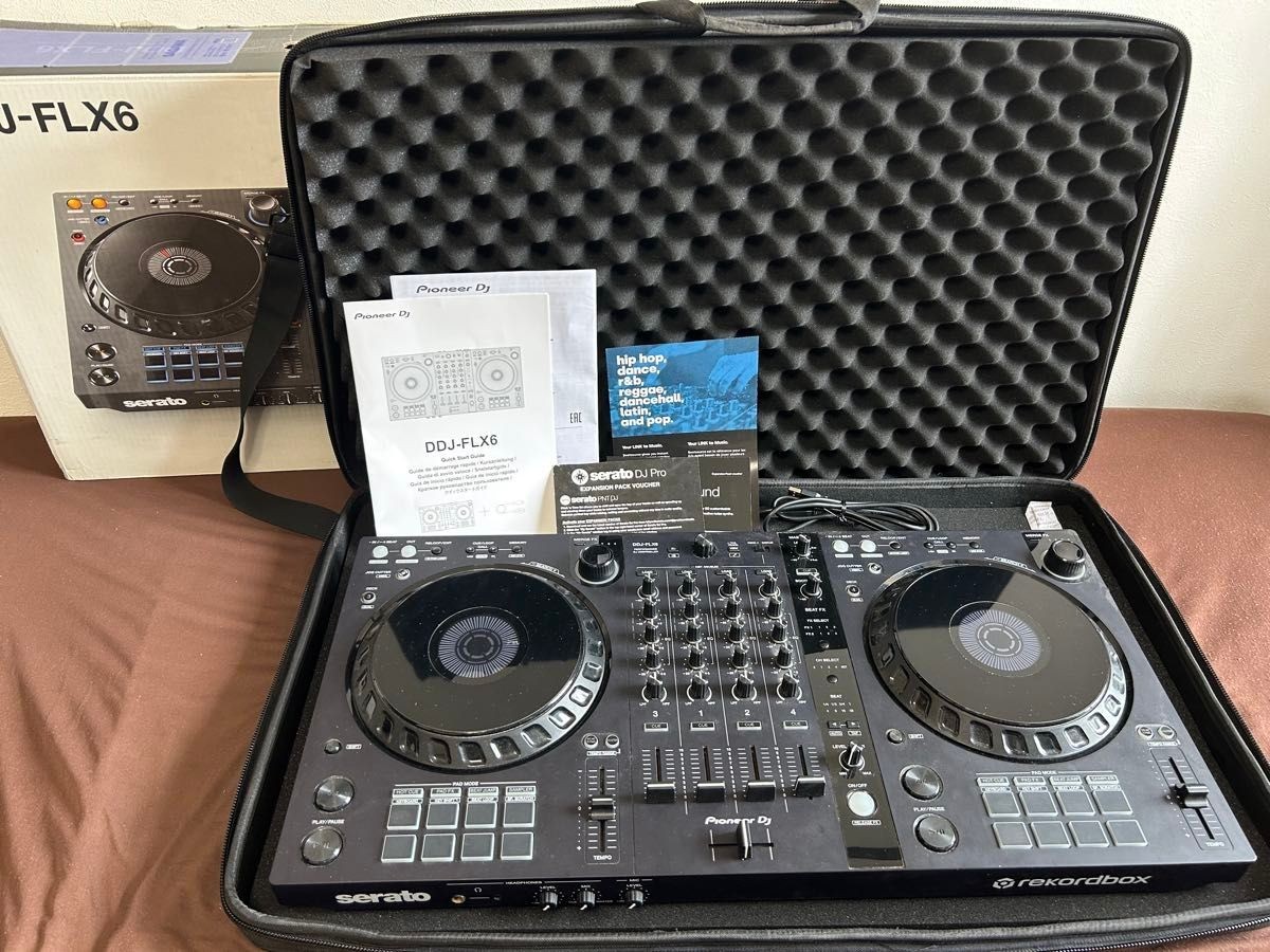 Pioneer DDJ-FLX6 Double Deck Controller - Black for sale