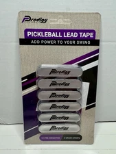 Prodigy Pickleball Paddle Lead Tape - 12pk Precut 3g Strips - Add Power To Swing