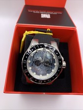 Invicta Aviator Dia De Los Muertos Mother of Pearl Dial - 50mm, Black - Silver