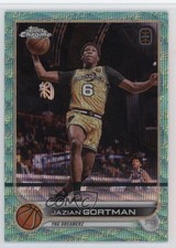 2022 Chrome OTE Overtime Elite Aqua & Green Wave Refractor Jazian Gortman 0co5