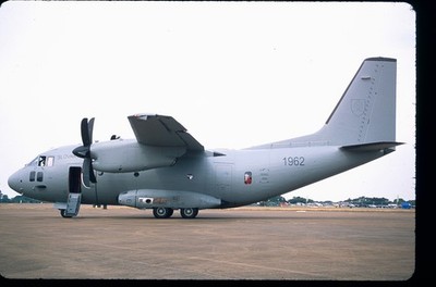 BH275 ORIGINAL K64 AIRCRAFT SLIDE: Slovak AF Alenia C-27J Spartan 1962