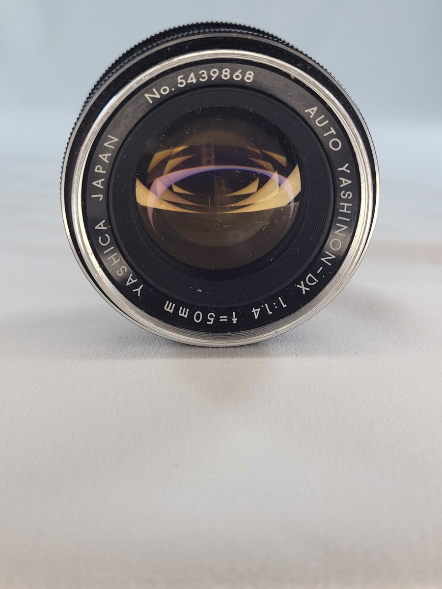 Vintage Yashica Auto Yashinon-DX 50mm f/1.4 M42 Prime Lens Fast