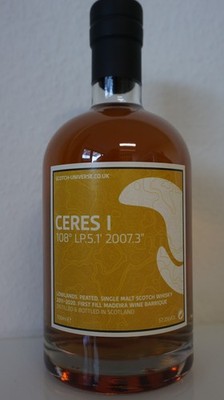 Scotch Universe CERES I Light Peated Whisky 2011/2020 Lowlands