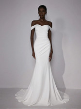 Vestido de novia con hombros descubiertos Vestidos de Boda para Mujer