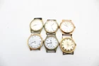 C x6 Vintage Manual Wind Gents Wristwatch Inc Timex, Lado, Grayson Etc - Working