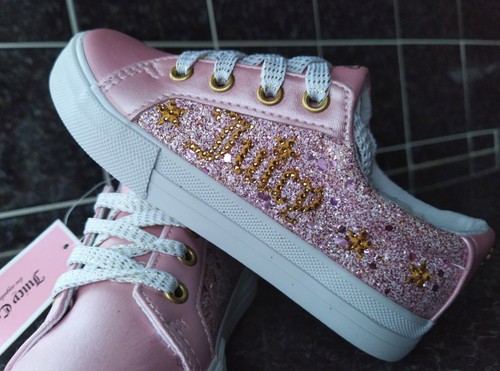 sparkly pink trainers