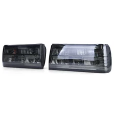 EURO Smoked MHW Style Taillights Set Left + Right for BMW E30 Late Model 87-94