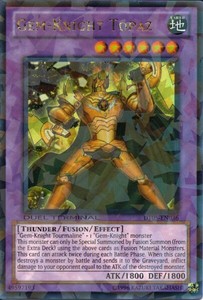 Gem-Knight Topaz - DT05-EN036 - Ultra Parallel Rare - Duel Terminal x3 - Near Mi