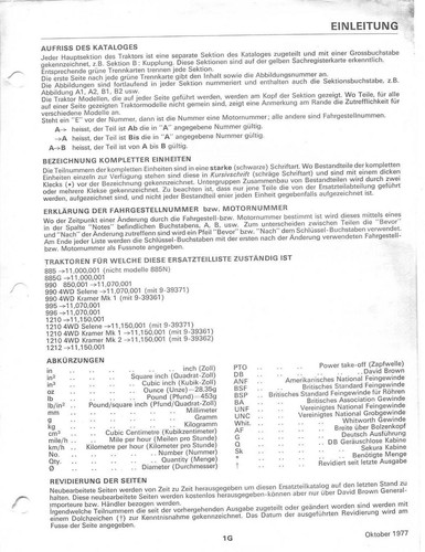 885 990 995 996 1210 1212 Tractor Parts Manual Fits Case David Brown - 506 Page - Picture 5 of 18