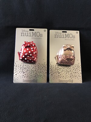 New Disney nuiMOs Bags: Polka Dot Rose Gold Backpacks by