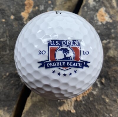 ★希少★U.S. OPEN 2010 Pebble Beach ネームプレート 2010 US Open Pebble Beach Logo Golf Ball. | eBay