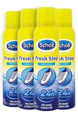 Fresh Step Schuhspray 150 ml geruchshemmendes Schuhspray bis zu 24 Stunden Fr...