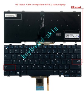 New For Dell Latitude E5250 E5270 E7250 E7270 Series Laptop Us Keyboard Backlit Ebay