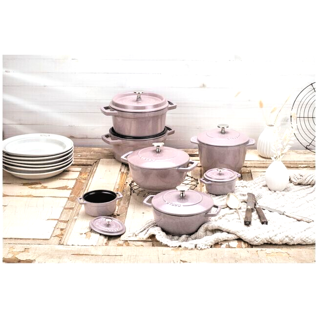 Staub La Cocotte de Gohan 12cm S Rice Pot Chiffon Rose 1 Cup