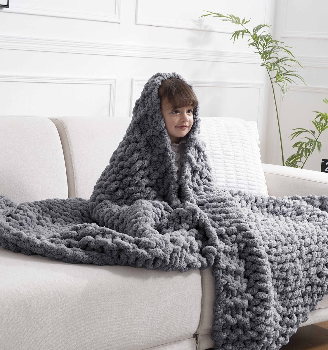 Chunky Yarn Chunky Knit Blankets Amazon Chunky Knit Blanket Throw