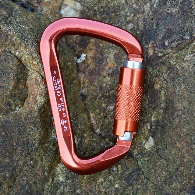 30KN AutoLocking Carabiners Rock Tree Climbing Arborist Caving Rescue Karabiner eBay