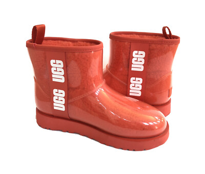 UGG CLASSIC CLEAR MINI LAVA FLOW WATERPROOF BOOT US 7 / EU 38 / UK