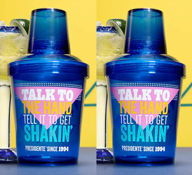 Set of 2 Chili's Bar & Grill PRESIDENTE 25th Anniversary Margarita