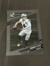 2021 Panini Clearly Donruss Insert #28 DEREK CARR Football Card