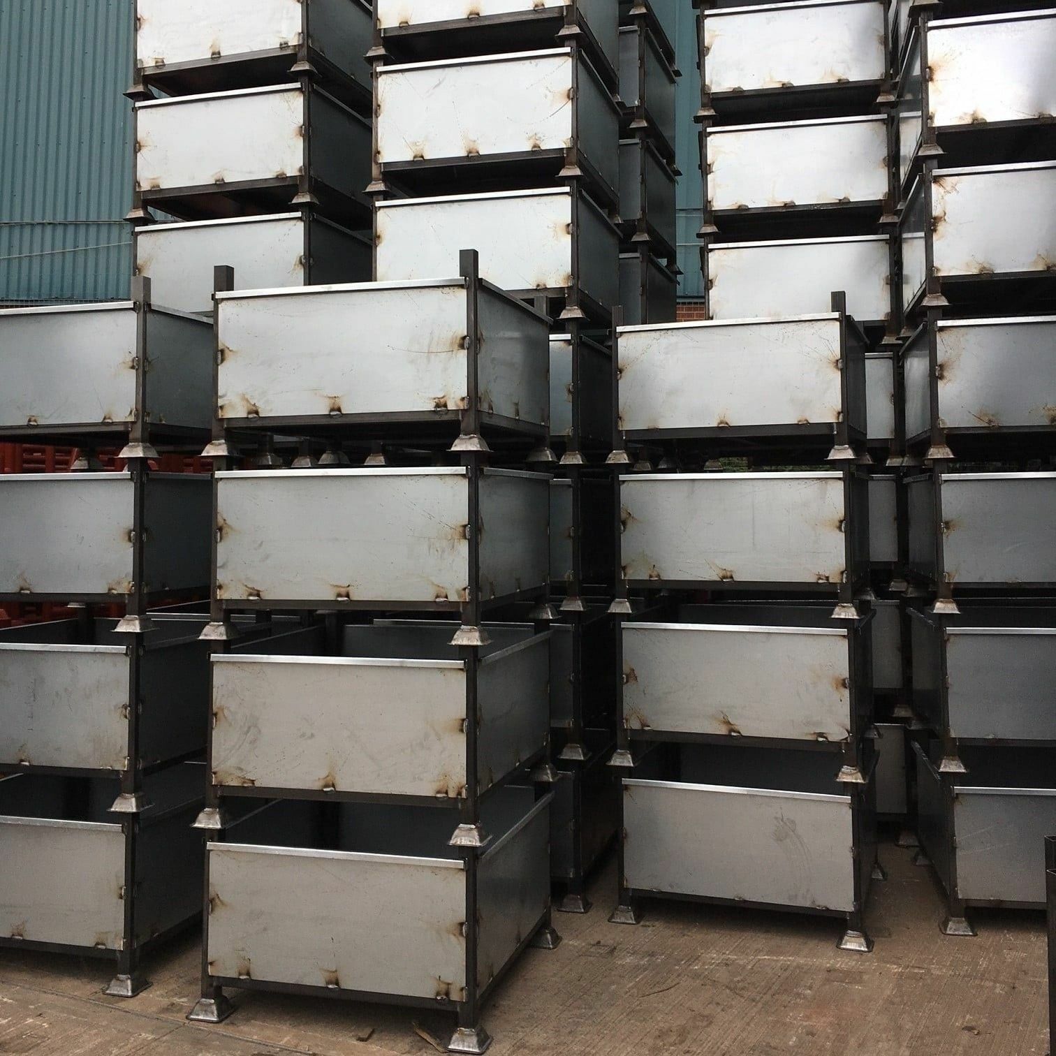 Scaffold Fitting Bin, Steel Fitting Bin, Stackable eBay