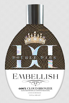 DOUBLE DARK EMBELLISH 600X CLOUD BRONZER 13.5OZ TAN INC