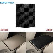 For Nissan 350Z Z33 2003-09 Real Carbon Fiber Center Console Storage Box Panel