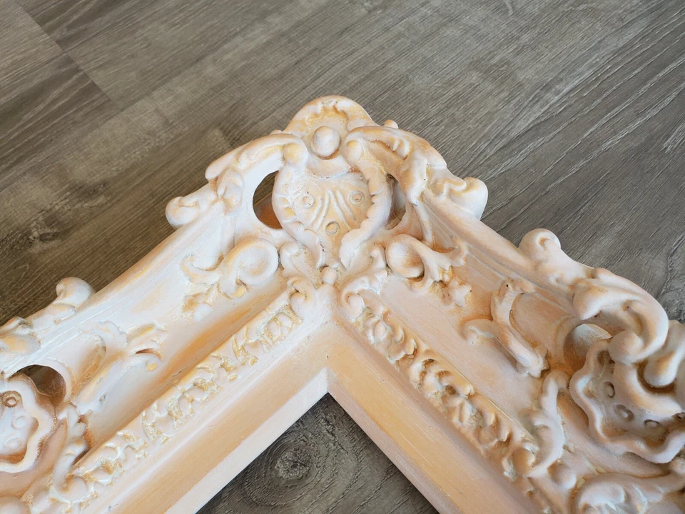 Marco 8x10 Shabby Chic Adornado, Marco Barroco, Arte, Impresión, Lienzo, Regalo Foto 3 de 4