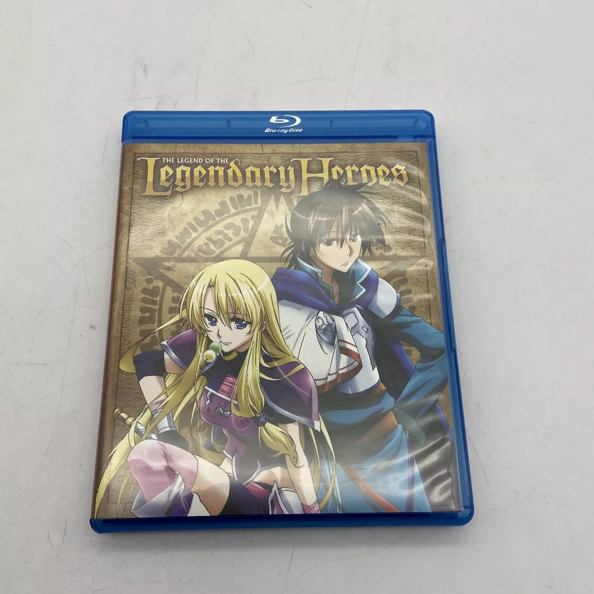 The Legend of the Legendary Heroes Season 1 Pt. 1 & 2 blu-ray/dvd