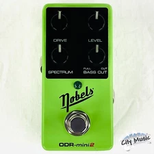 Used Nobels ODR-Mini 2 Natural Overdrive Guitar Effects Pedal ♫