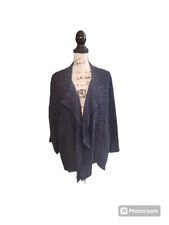 Carlisle New York Designer Luxury Womens Business Casual Blazer Size 12