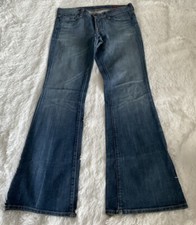 Citizens Of Humanity Ingrid 002 Low Waist Flare Jeans Women  s Sz 28 Medium Blue