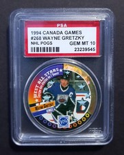 PSA 10 WAYNE GRETZKY 1994 Canada Games Hockey Card #268 HIGHEST GRADED (1 of 3)