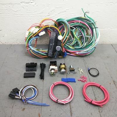 1955-59 Chevy Truck Main Wiring Harness Fuse Box Headlight Switch Kit