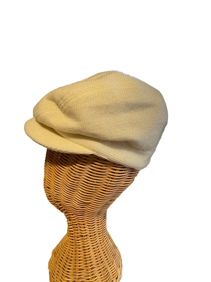 Preston & York Tejido Invierno Newsboy Gorra Sombrero Boina Satinado Forrado Clásico Elegante Foto 4 de 4