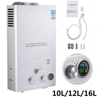 6-18 L LPG Propane Durchlauferhitzer Warmwasserbereiter Boiler Wasserspeicher