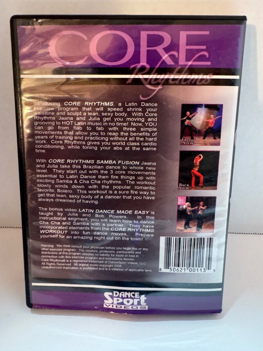 Core Rhythms Dance Exercise Program: Samba Fusion - DVD - VERY