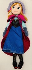 Disney Just Play Frozen Anna Plush doll Large 20   Plush Doll w/ Cape
