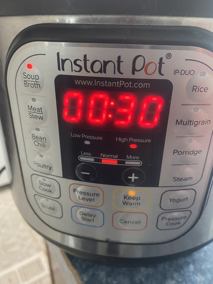 Instant Pot 6Quart Duo Electric Pressure Cooker IPDUO60 V3 Tested