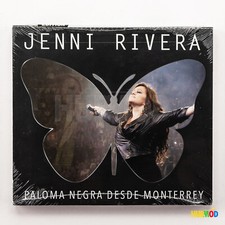 Jenni Rivera - Paloma Negra Desde Monterrey Deluxe Edition CD 2016 - RARE NEW