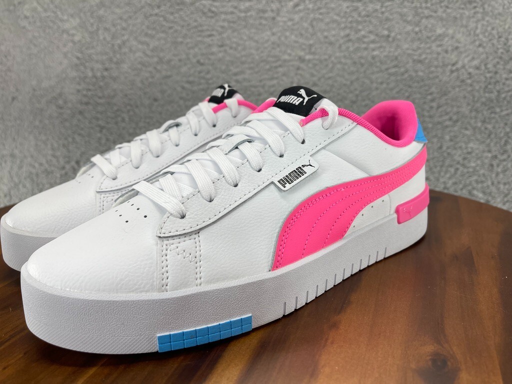 PUMA Jada SC Tennis Shoe Women's White Pink Blue Size 11