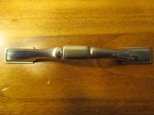Silver Drawer Pull w/ Hardware. 3 in. Screw Separation. 5 in. length.