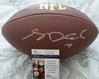 Sam Darnold Signed Wilson Football In Person JSA CERTIFIED