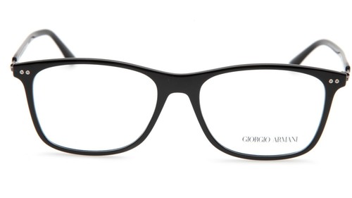 New GIORGIO ARMANI AR7059 5017 Black EYEGLASSES FRAME 53-16-145mm B39mm Italy - Picture 2 of 9
