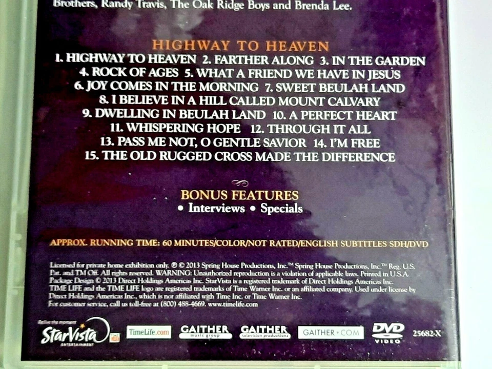 Gaither Homecoming Classics Highway to Heaven DVD pre-owned Foto 3 de 4
