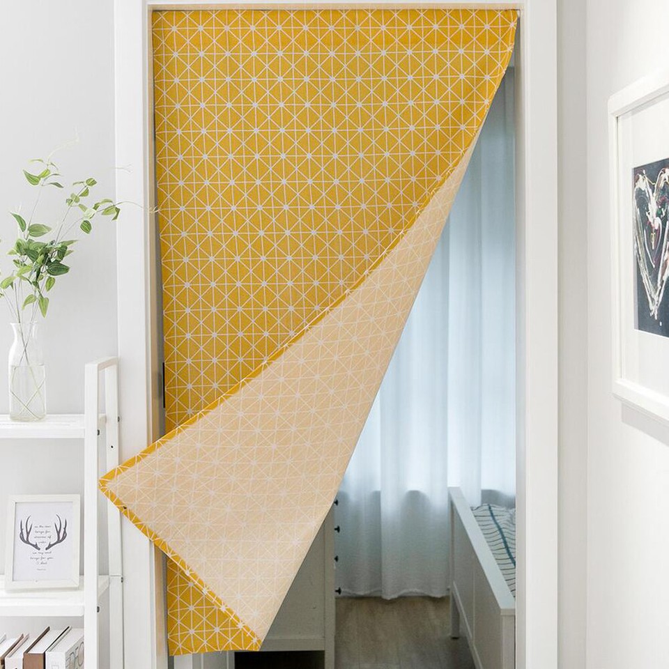 Japanese Traditional Bathroom Doorway Curtain Window Door Half Curtain ...