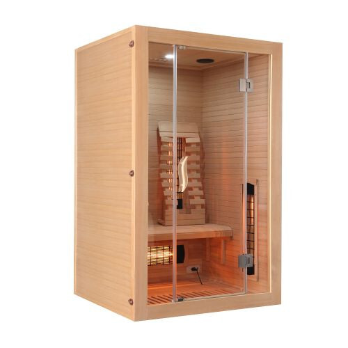 Sanotechnik Malmö 2 Infrarotkabine Wärmekabine 2 Personen 120x105x190 cm