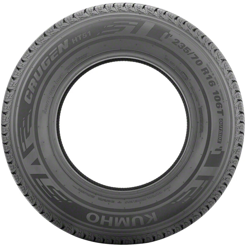 1 New Kumho Crugen Ht51  - 265x65r17 Tires 2656517 265 65 17 - Image 4 of 4