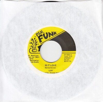 Luv - Is It Love / Crazy Changes 7'' 45